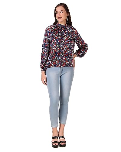 Image of BoheeWohee Women's Full Sleeves Casual Satin Top