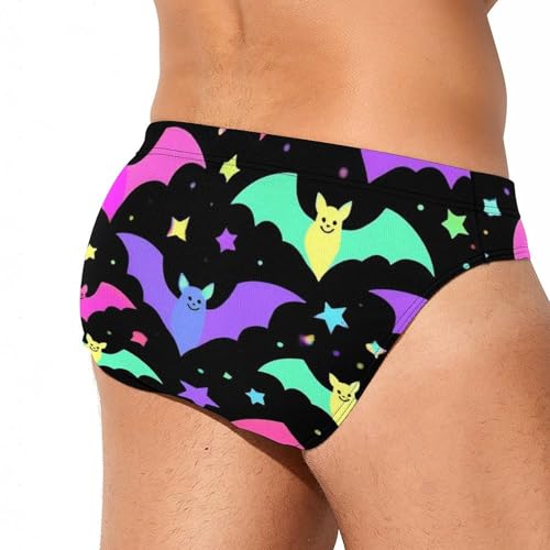 Men's Swimwear Sexy Low Rise Bikini Briefs Quick Dry Swimsuit3