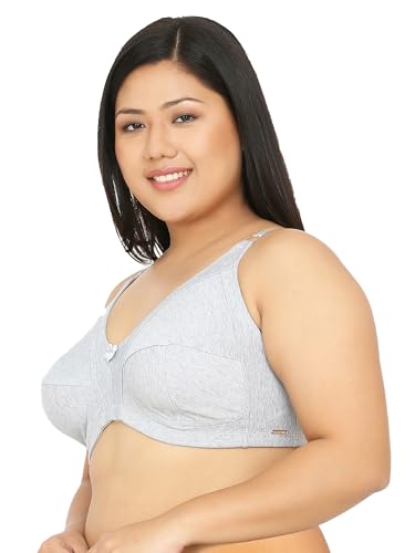 Image of Da Intimo Women's Cotton Non-Padded Non-Wired Full Coverage Bra | Comfortable Adjustable Strap Everyday Bra for Women & Girls -Set of 3 Combo, CL3-D177
