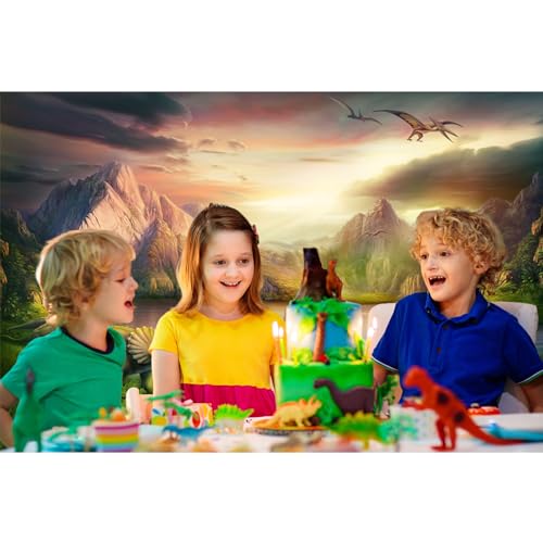 Fondo fotográfico temática dinosaurios 5x3ft miniatura 3