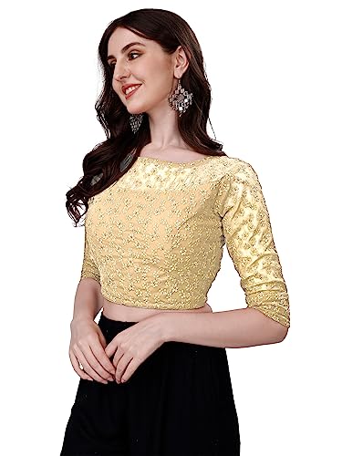 Pujia Mills Women's half-sleeve blouse.