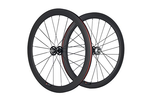 Queen Bike Carbon Fiber Fixed Gear Wheelset