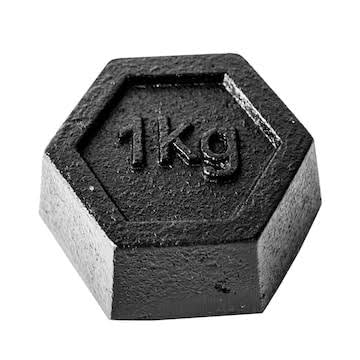 Manual Multipurpose Weights Balance for Shop, Hexagonal Cast Iron Measuring Weights Iron Manual Weights BLACK MULTI SIZES Weights PACK OF- 5 PCS 1kg, 500g, 200g, 100g, 50g (1 kg)-image-10