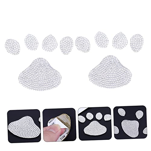 Pegatinas de brillante Mobestech parches impermeables decorativos para ropa gorras y maletas 3