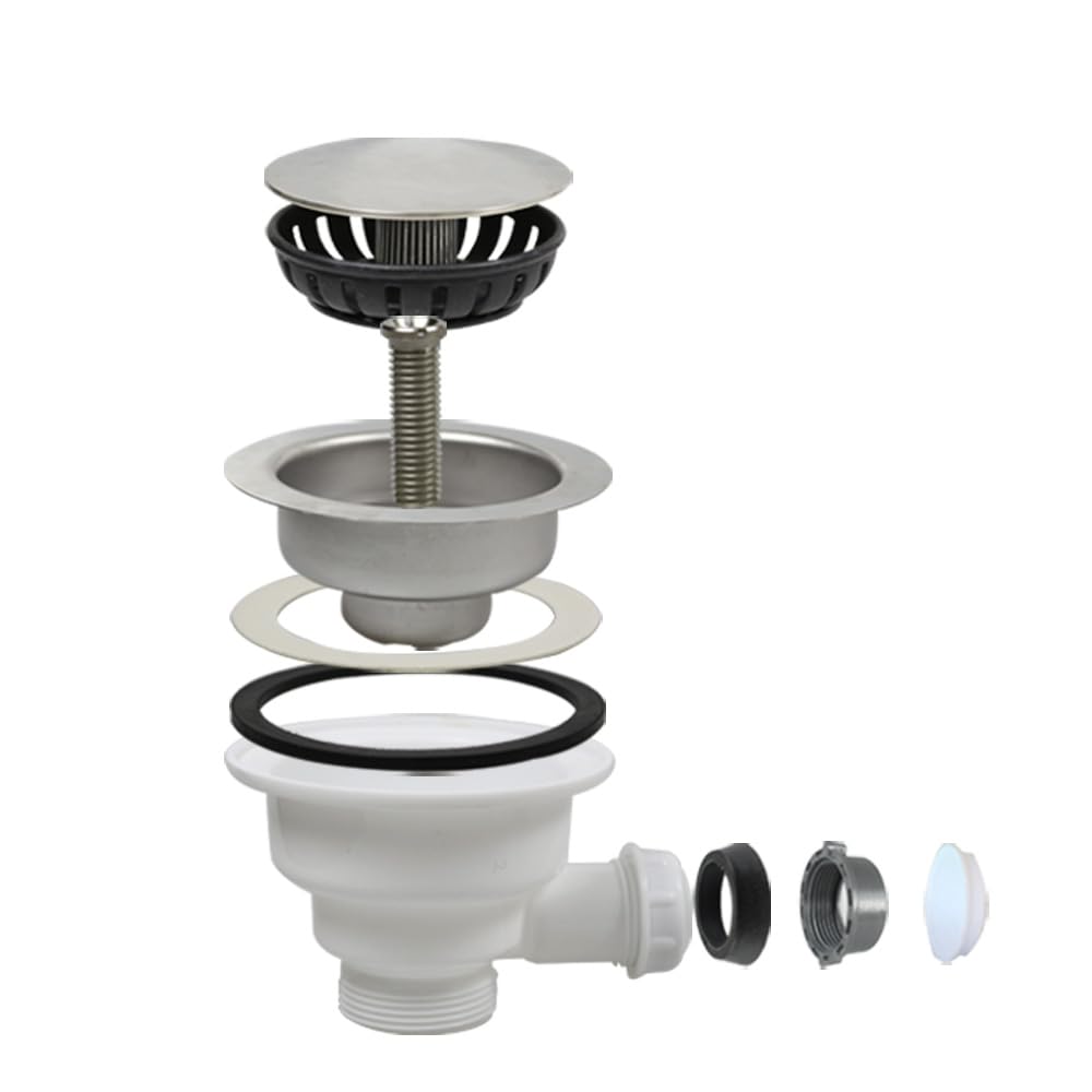 Talea Pop Up Sink Strainer for Kitchen Sink,Basket Sink Bowl Filter,Drain Filter,KIitchen Sink Waste Kit,xk258-U - Image 2