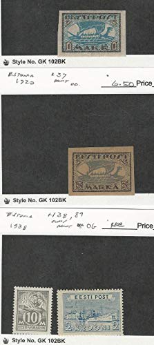 Estonia rare stamps for philatelists and other buyers MegaMinistore