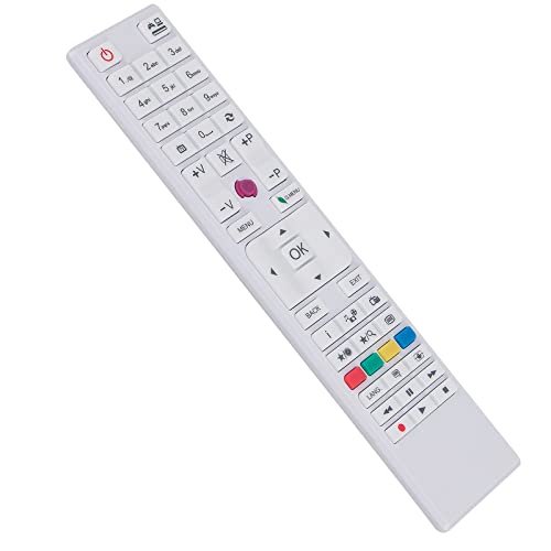 VINABTY RC4876 Replacement Remote Control Fit for Hitachi Finlux Linsar Bush TV DLED48287FHD 32278HDDVDB 32LED900W 19LED900W 22LED900IE 26LED900 32LED900T 20LED2000T 32LED200 39LED900IE - Image 2