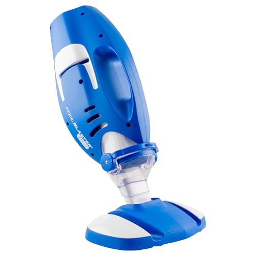 POOL BLASTER Max Cordless Pool Vacuum for Deep Cleaning & Strong Suction, Handheld Rechargeable Swimming Pool Cleaner for Inground and Above Ground Pools, Hoseless Pool Vac by Water Tech