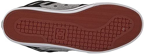 DC Men's Pure High Top Wc Skate Shoes Casual Sneakers, Black/Battleship/Armor, 64