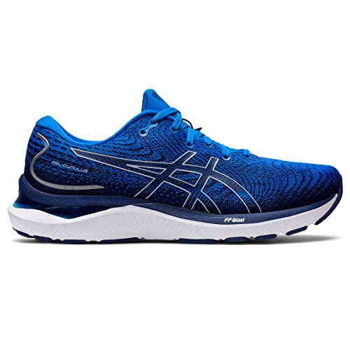 ASICS Zapatillas de correr Gel-Cumulus 24 para hombre, Azul eléctrico/océano profundo, 43.5 EU
