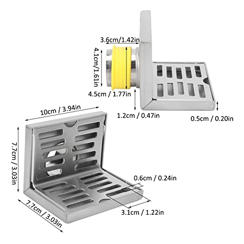 Edelstahl Seitenablauf - Rostfrei & Verstopfungssicher Für Draußen