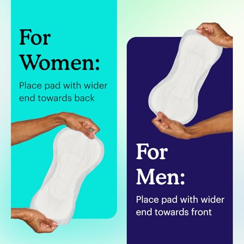 Image of Because Overnight Booster Pads Fit All Adult Diapers, Helps Keep Your Adult Diaper Active All Night, Adds 4 Cups to Incontinence Underwear, Extra Absorbency, 22 Count (Packaging May Vary)