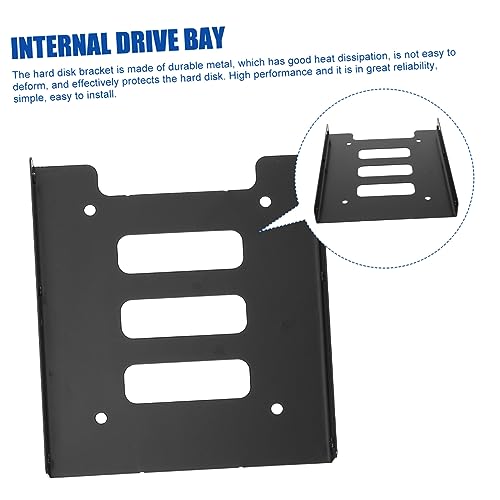 Homoyoyo Hard Drive Mounting Bracket Computer Chassis SSD to HDD Drive Bay Converter for SSD Installation in Bay - Image 4