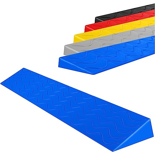 Rampa para vehículo plástico 100x13x6.5 cm azul miniatura 1