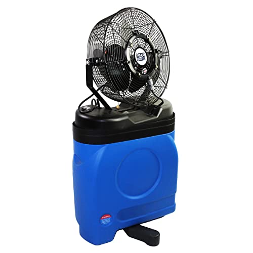 Maxx Air CDMP1420BLU Patio Misting Fan, Standalone 20 Gallon Water Tank thumb #4