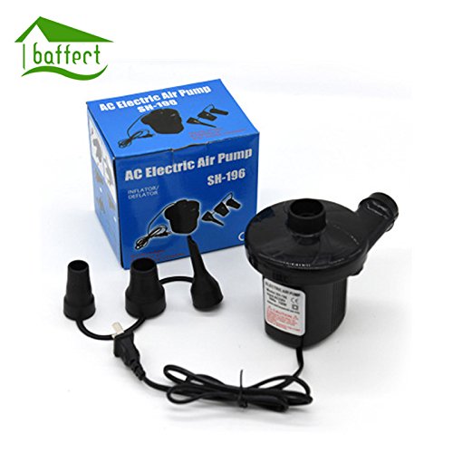 Universal AC 220V 240V Electric Air Pump Inflate Deflate for Air Bed