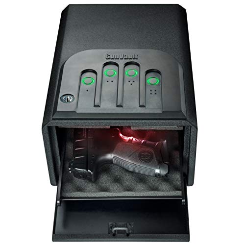 GV1050 MiniVault Quick Access One Gun Safe With Illuminated NoEyes Keypad