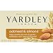 Yardley Moisturizing Bar Naturally, Natural Oatmeal and Almond - 4.25 Oz, 6 Pack by Yardley