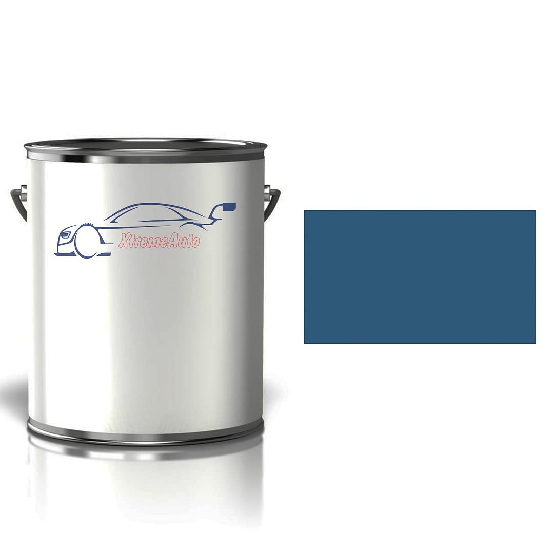 Xtremeauto RAL 5009 Azure Blue 1000ml /1L RAL Paint Tin/Can Satin Finish Paint DIY Indoor/Outdoor Perfect Finish Quick Dry Arts, Crafts, Furniture, Home, Garden