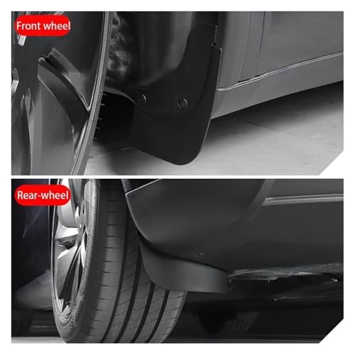 Guardabarros de coche anti-salpicaduras para Tesla Model Y Juniper 2025, juego completo 3