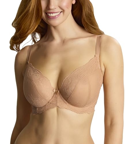 Image of Panache Ana Plunge Bra - Underwire Full-Bust Bra with Stretch Lace & Lift