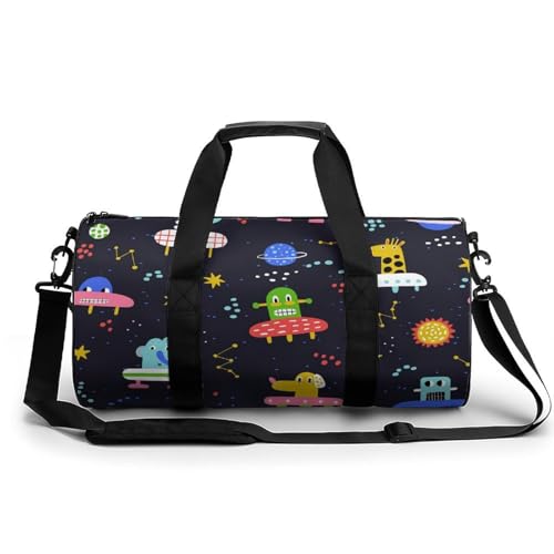 Sac de voyage compact 45cm animal spatial pour éviter l'encombrement
