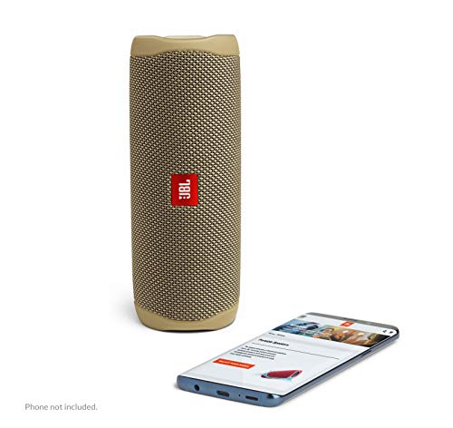 Image of JBL FLIP 5, Waterproof Portable Bluetooth Speaker, Sand