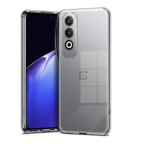 Image of Fastship Soft Rubber Back Cover Compatible Model for OnePlus CPH2613 /Nord CE4 - Transparent