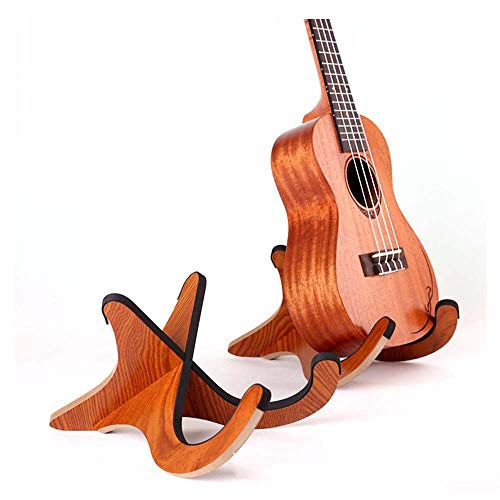 Wanlianer Stand de Guitare Ukulele Stand Stand en Bois Support Portable Pliable Support Portable pour Guitares de - Les Beatles, Paul McCartney, John Lennon, RIngo Starr, George Harrison Wanlianer Stand de Guitare Ukulele Stand Stand en Bois Support Portable Pliable Support Portable pour Guitares de
