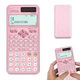 【Alimentation par piles】Cettecalculatrice scientifique portable fonctionne sur piles, offrant une double alimentation sûre et continue, respectueuse de l'environnement et économe en énergie. Elle est alimentée par des piles bouton pour une énergie stable et durable. Les piles sont facilement remplaçables, ce qui évite les recharges fréquentes et la dépendance à des alimentations instables.