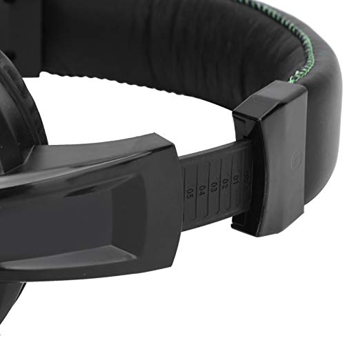 Fone de ouvido para jogos com cancelamento de ruído, fones de ouvido telescópicos, flexível para mús