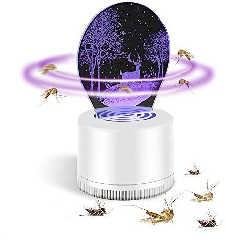 DryMartine Mosquito Lamp, LED Mosquito Killer, USB Power Saving, Efficient and Quiet Inhalation 3D Mosquito Trapper,Suitable for Pregnant Woman Baby etc.