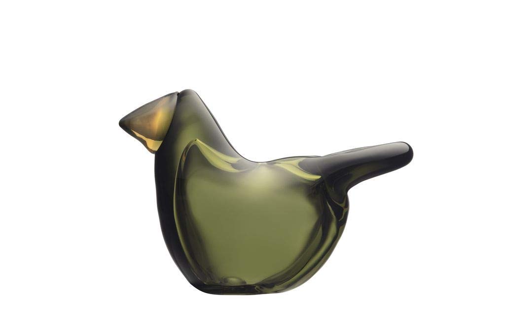 Iittala1057699 Birds by Toikka Fly Catch Moss Green 12.3 x 10 x 9.1 cm