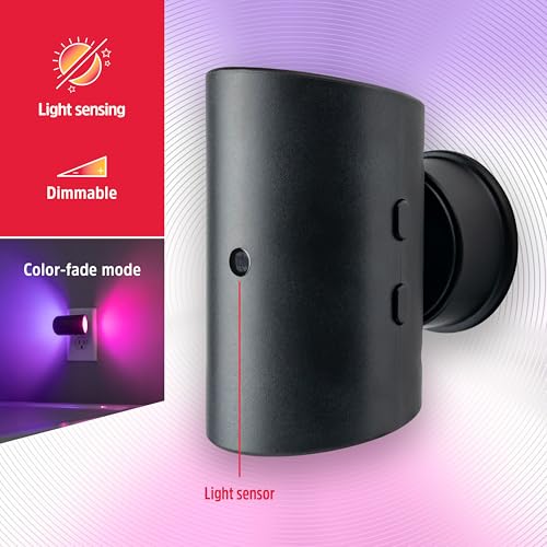 Energizer Night Light Plug in, Rotating, Dimmable, Color Changing by Energizer - Used condition - Image 2
