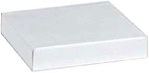 Cajas de ropa blancas (10 x 7 x 1 pulgadas), caja de 100