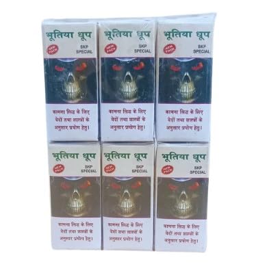 Bhutiya Dhoop Cone Bhootiya Dhoop Cone Dry Dhoop Cones for Pooja Natural Ingredients and Fragrance (Pack of 6)-picture-26