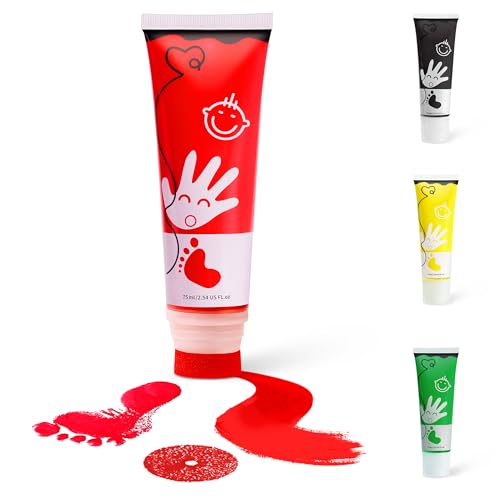 Sortnic Baby Hand & Footprint Ink, 75ml, Non-Toxic, Washable