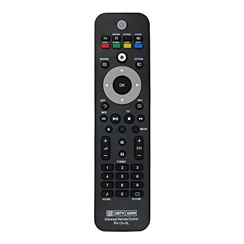 Gvirtue Universal Replacement Remote Control for Philips Brand TV, URMT41JHG003, URMT39JHG001, URMT39JHG002, URMT39JHG003
