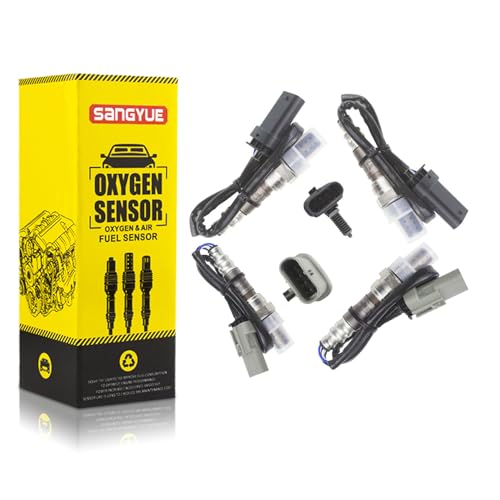 Kit 4 sensores de oxígeno para Chevrolet Silverado 1500 2014-2018 miniatura 1