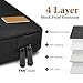 Bagasin Laptop Sleeve Case, 15 15.6 16 inch TSA Laptop Sleeve Water Resistant with 4-layer Protection, Computer Carrying Bag Compatible with MacBook, HP, Dell, Lenovo, Asus Notebook