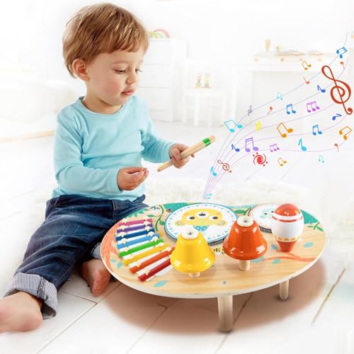 Table d'activités en bois pour animer les après-midis des petits - 2