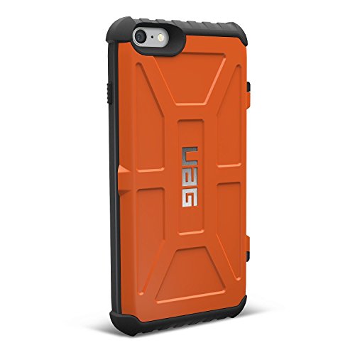 Urban Armor Gear iph6/6spl-n-rst - Carcasa para Apple iPhone 6 Plus / 6s Plus, Naranja.