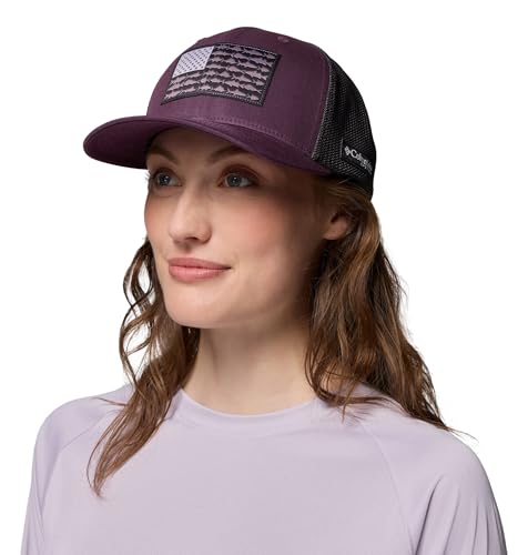 Image of Columbia Unisex Adult PFG Logo Mesh Ball Cap