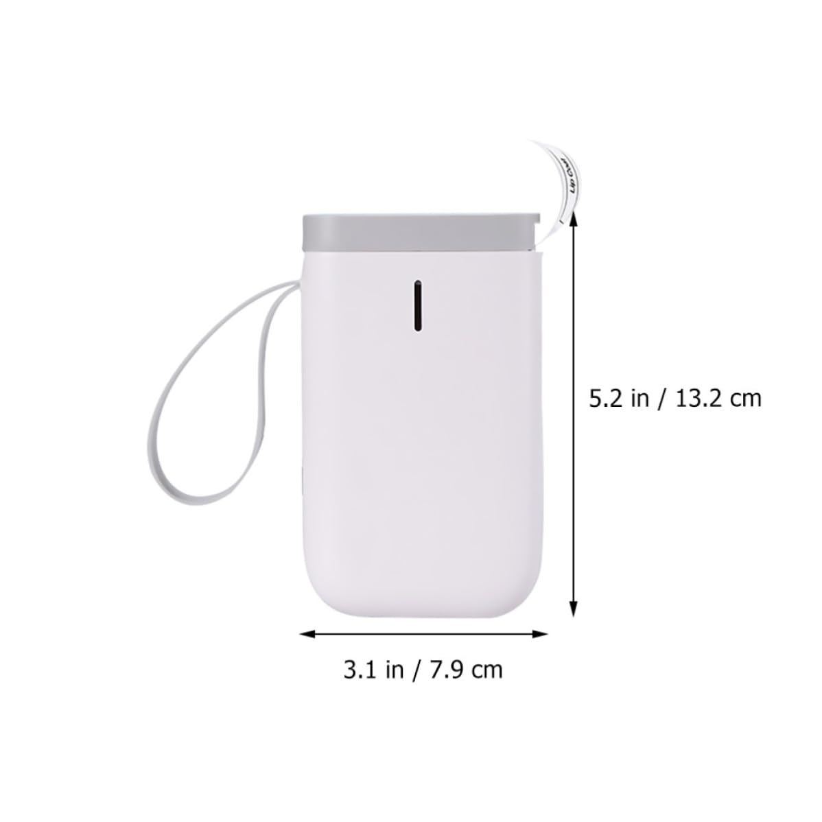 Stampante Termica per Etichette Portatile, Bianco, 200 Dpi