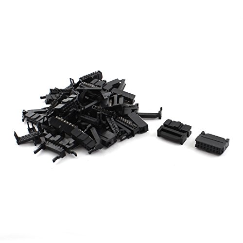 Aexit 22 Pcs Conectores IDC Femeninos 2.54mm miniatura 1