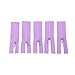 pz/lotto Mini Cerniera Vestiti per Bambole Cerniera FAI DA TE Cucito A Mano Scrapbooking Indumento Applique Accessorio nuovo caldo di vendita-viola, minimo 6 cm