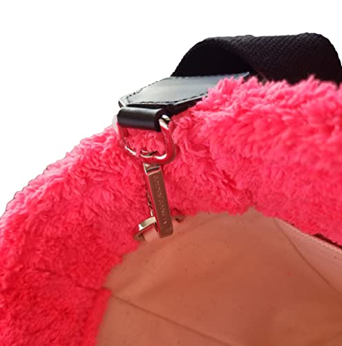 Miniatura 5 de Golden Goose Bolso Shopping De Hombro Bandolera De Tela Esponja 25624 Fucsia Plata, Fucsia Plata