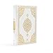 FURKAN The Noble Qur'an Arabic Large Size, Al Quran Al Karim, Islamic Gift, Gift for Men & Women, (6.7x9.5″) Thermo Leather Quran - White