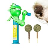 Llipop di erba gatta – Giocattolo interattivo per gatti con lecca-lecca per animali domestici per gatti | Giocattolo di intrattenimento per giocare e nutrire per cani e piccoli animali