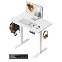 Amazon | FEZIBO 電動 昇降デスク 一枚板 幅120cm 奥行60cm 高さ72